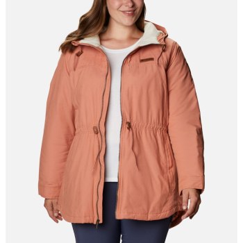 Columbia Ženske Jakne - Chatfield Hill Plus Size Roze | YRMT-85924